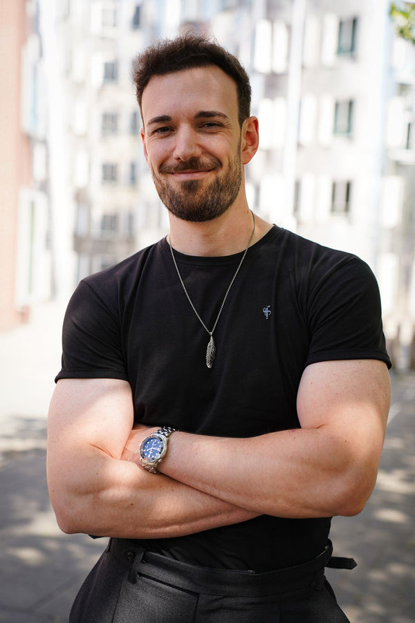 Moritz 8 Monate nach der Haartransplantation, Foto-Session